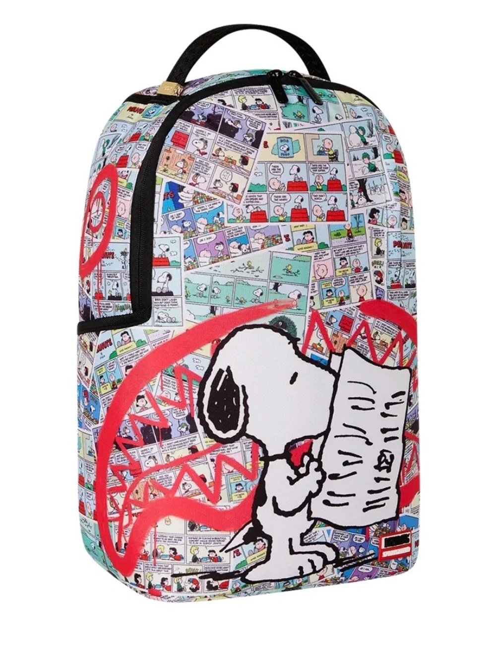 Sprayground Peanuts Snoopy Comic Art DLXR Backpack Streetwear NWT